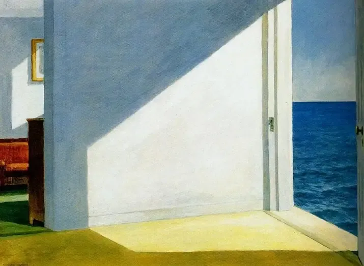 Stanze sul mare di Edward Hopper, 1951
