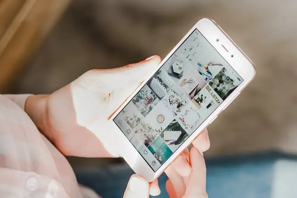 Sezione discovery di Instagram